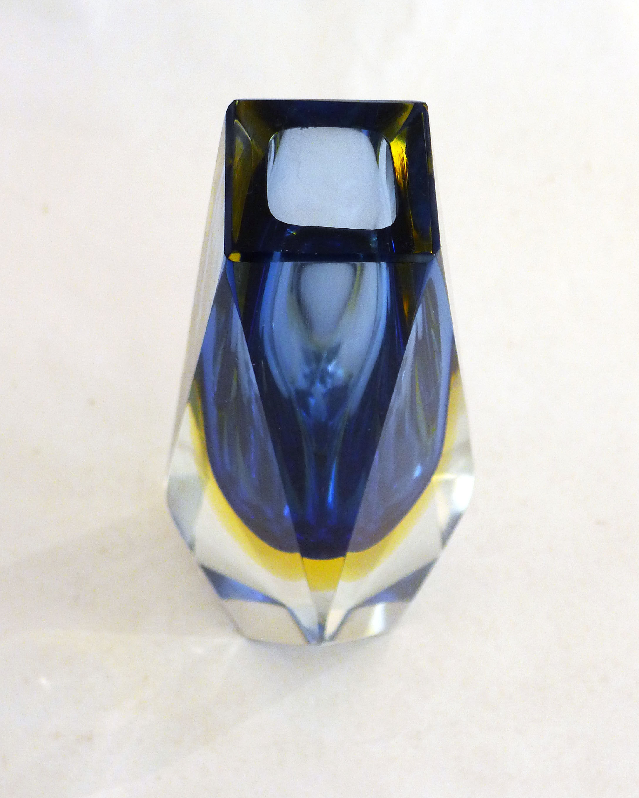 Murano Sommerso Vase F. Poli