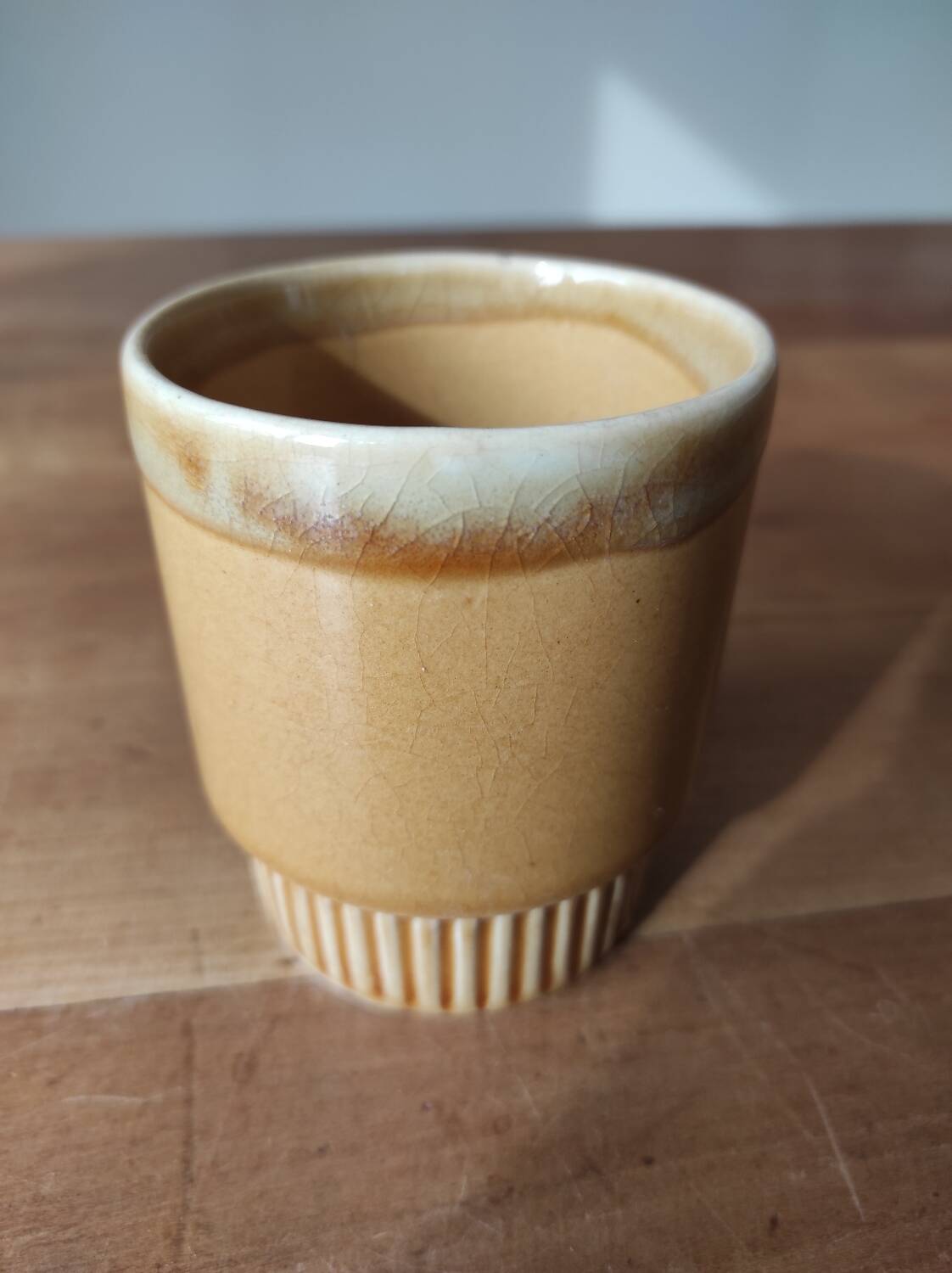 Ceramic mug made in China with Chinese characters