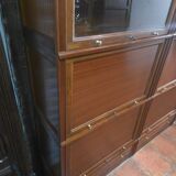 Modular vintage MD bookshelf in mahogany