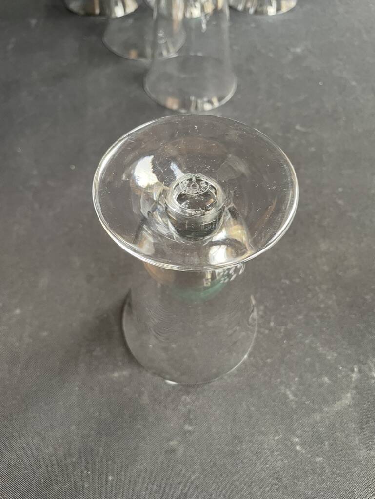 6 Baccarat water glasses Meurcie service – Art Deco