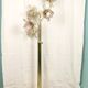 Italian floor lamp "lotus flowers"