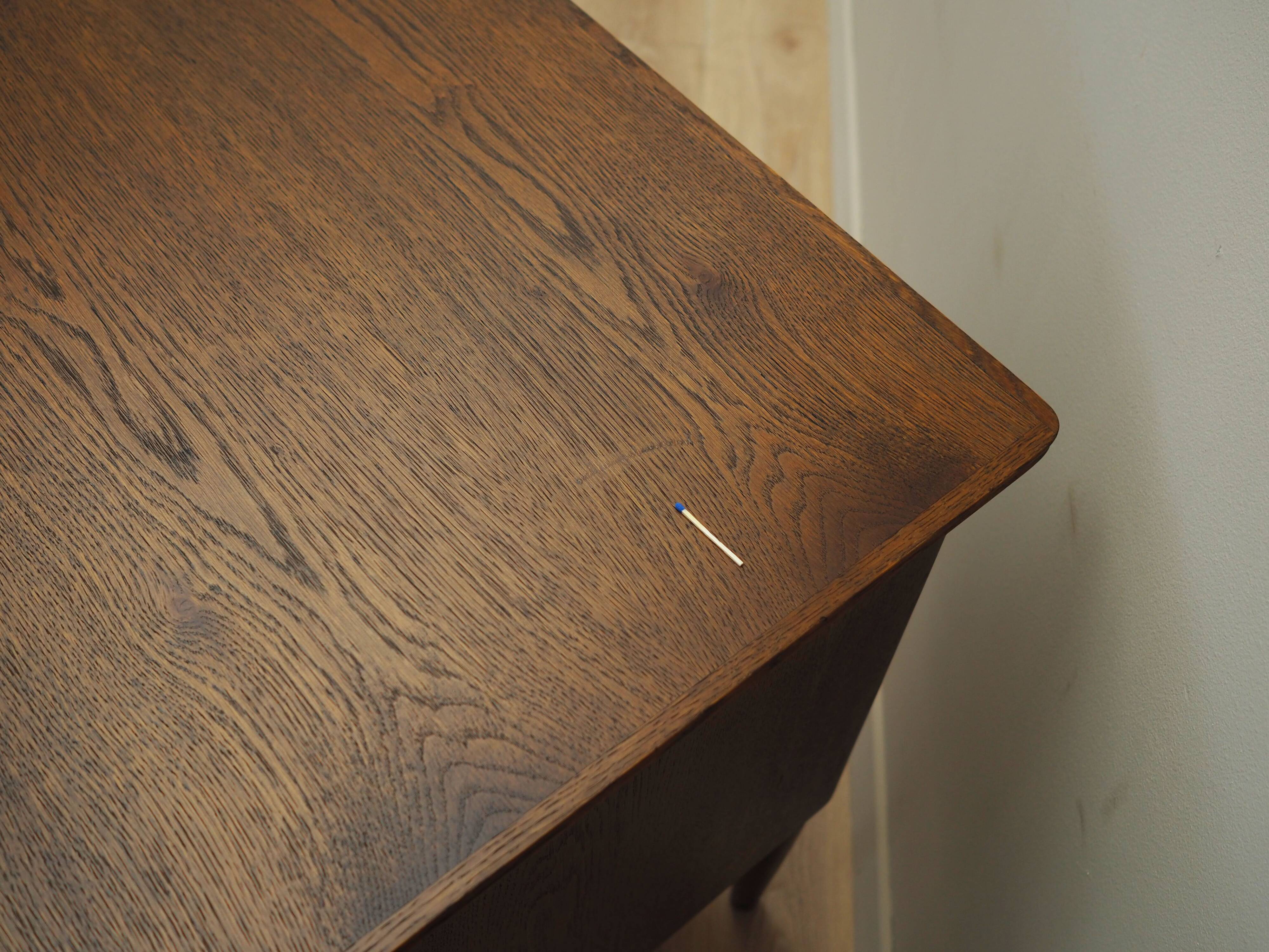 Oak desk, Danish design, 1970s, production: Denmark