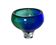 Vintage Glass Bowl • Gerard Thomassen • Glasfabriek Leerdam • 1990