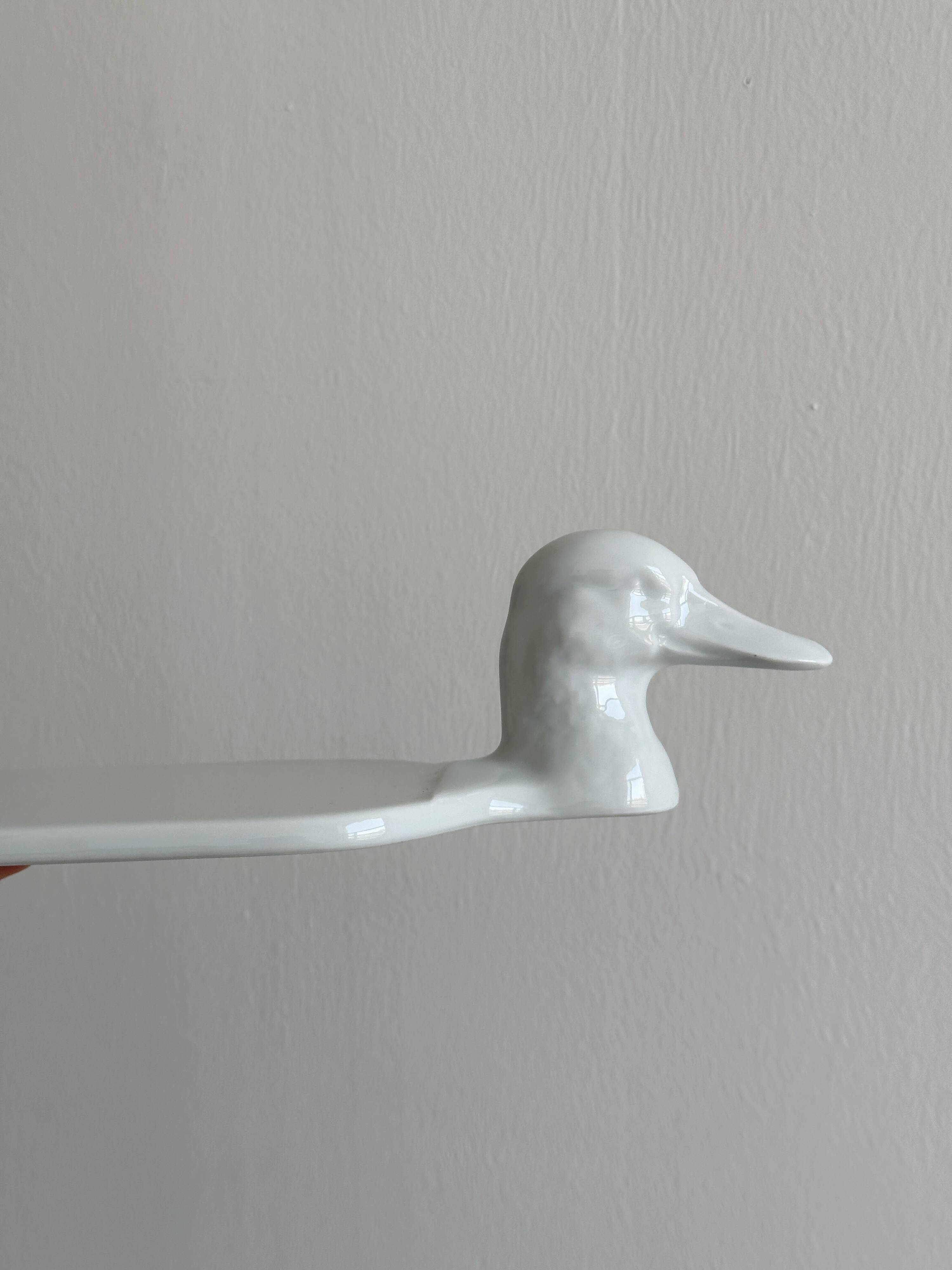 White porcelain foie gras dish