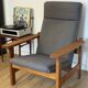 Fauteuil modèle 163A de Hans J. Wegner pour Getama, 1967