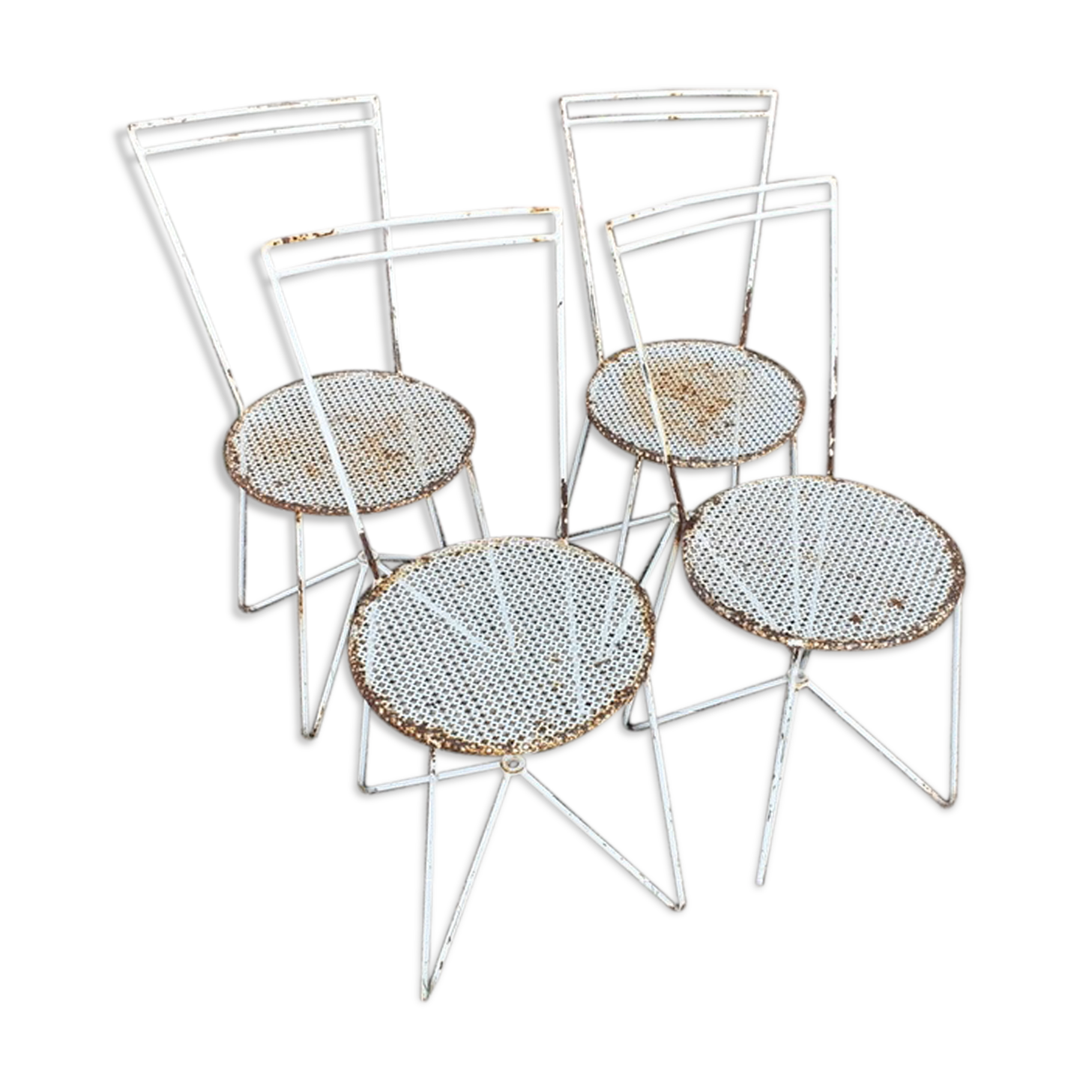 4 garden chairs