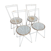 4 garden chairs