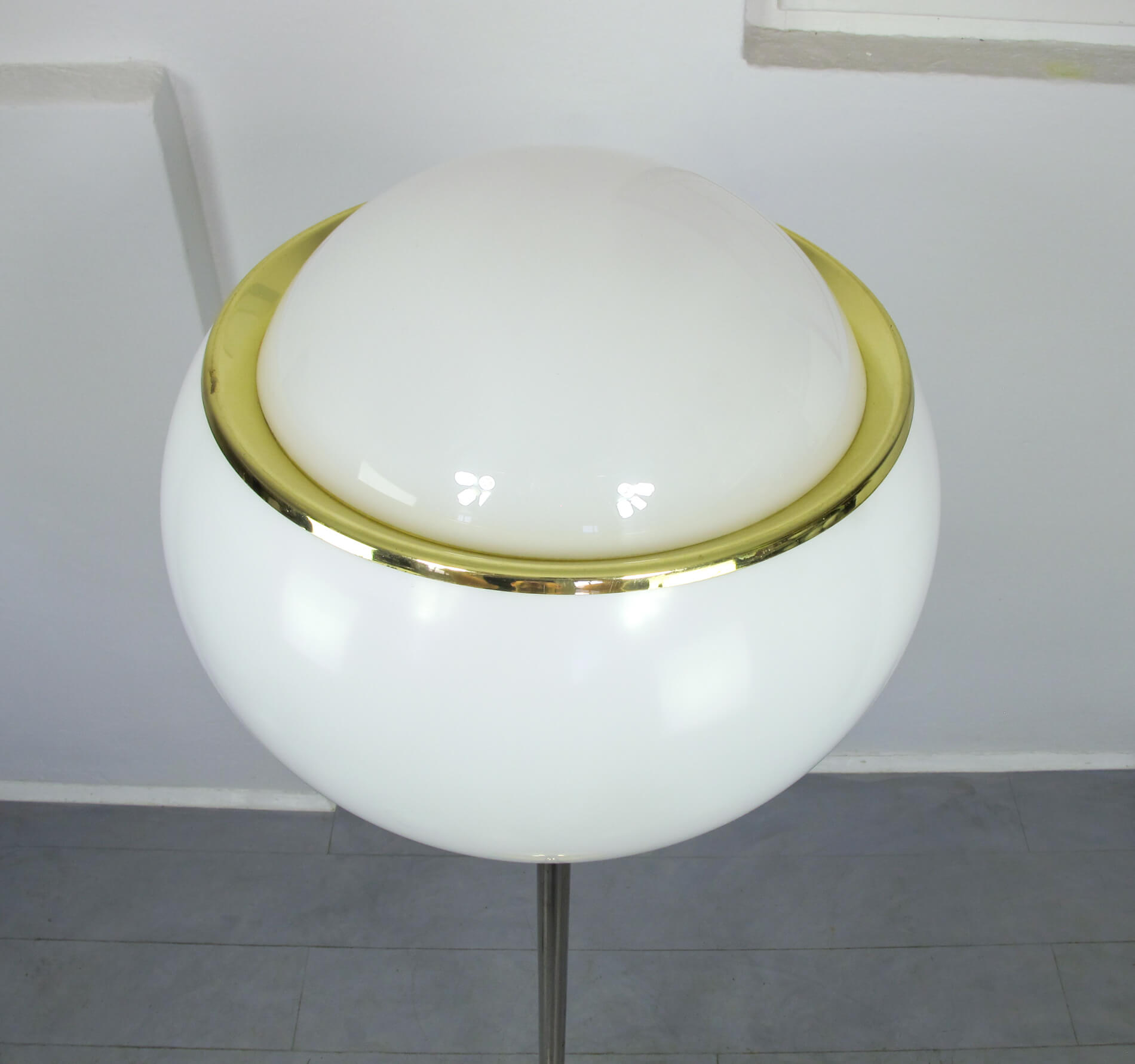 Lampadaire italien Big Bud de Luigi Massoni pour Meblo