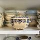 Gien ironstone soup tureen, "Blue Ibis" service.
