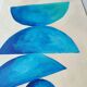 Minimalist geometric painting