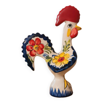 Coq en céramique du Portugal