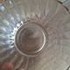 vintage bowls GHB Huilor amber orange glass