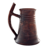 Large mug made of Crimean clay