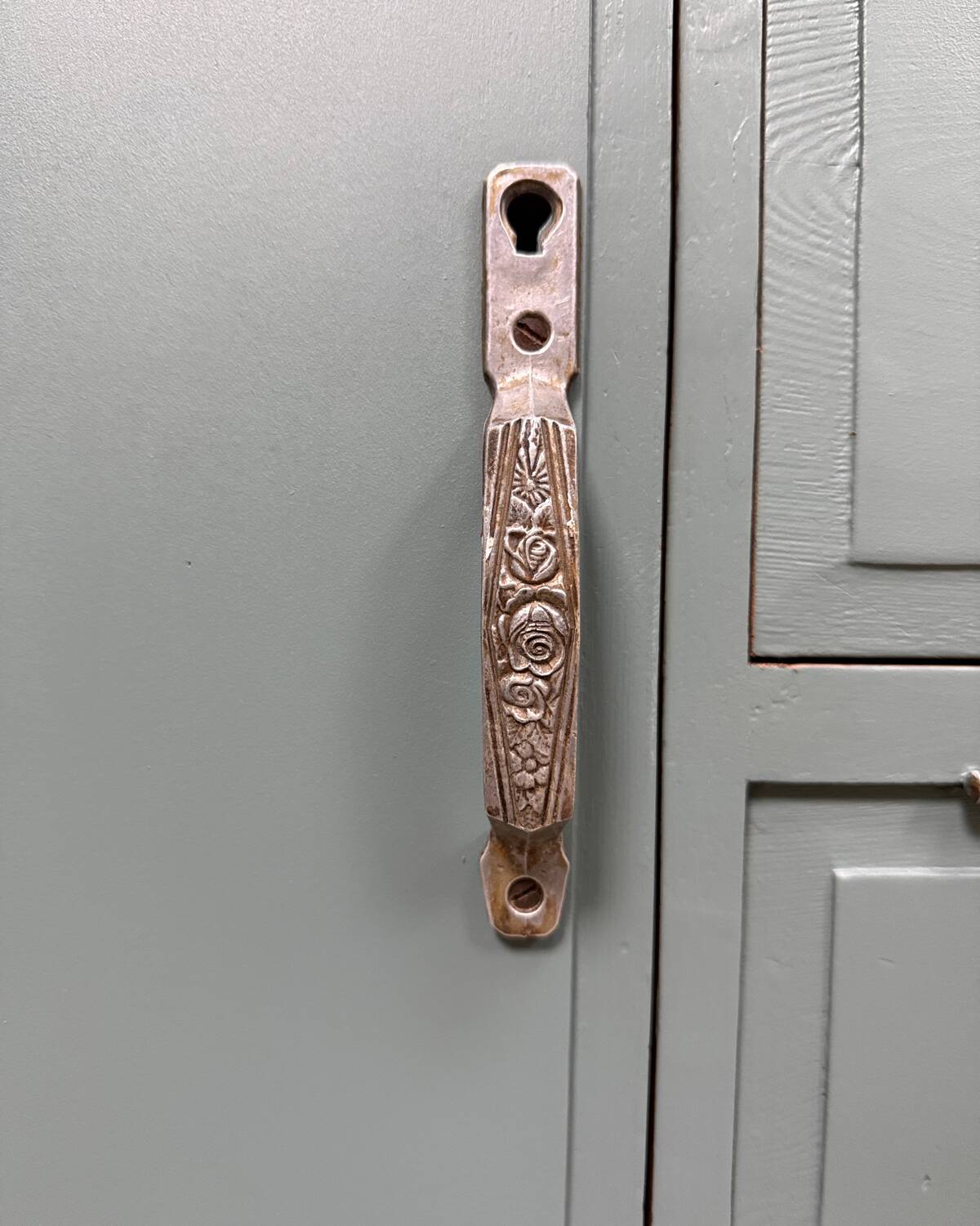 Asymmetrical Art Deco wardrobe