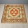 Antique Kars rug made of cotton and wool, hand-knotted, 102 x 100 in.