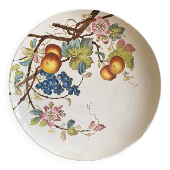 19th century sarreguemines dish