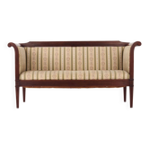 Empire-style mahogany canapé, French design, 1940s, made in Denmark.