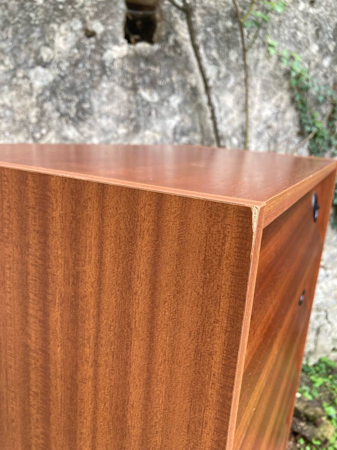 Vintage shoe cabinet