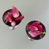 Set of 6 GD stainless steel ice cream cups