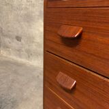 Danish mid-century chest of drawers by Poul Hundevad