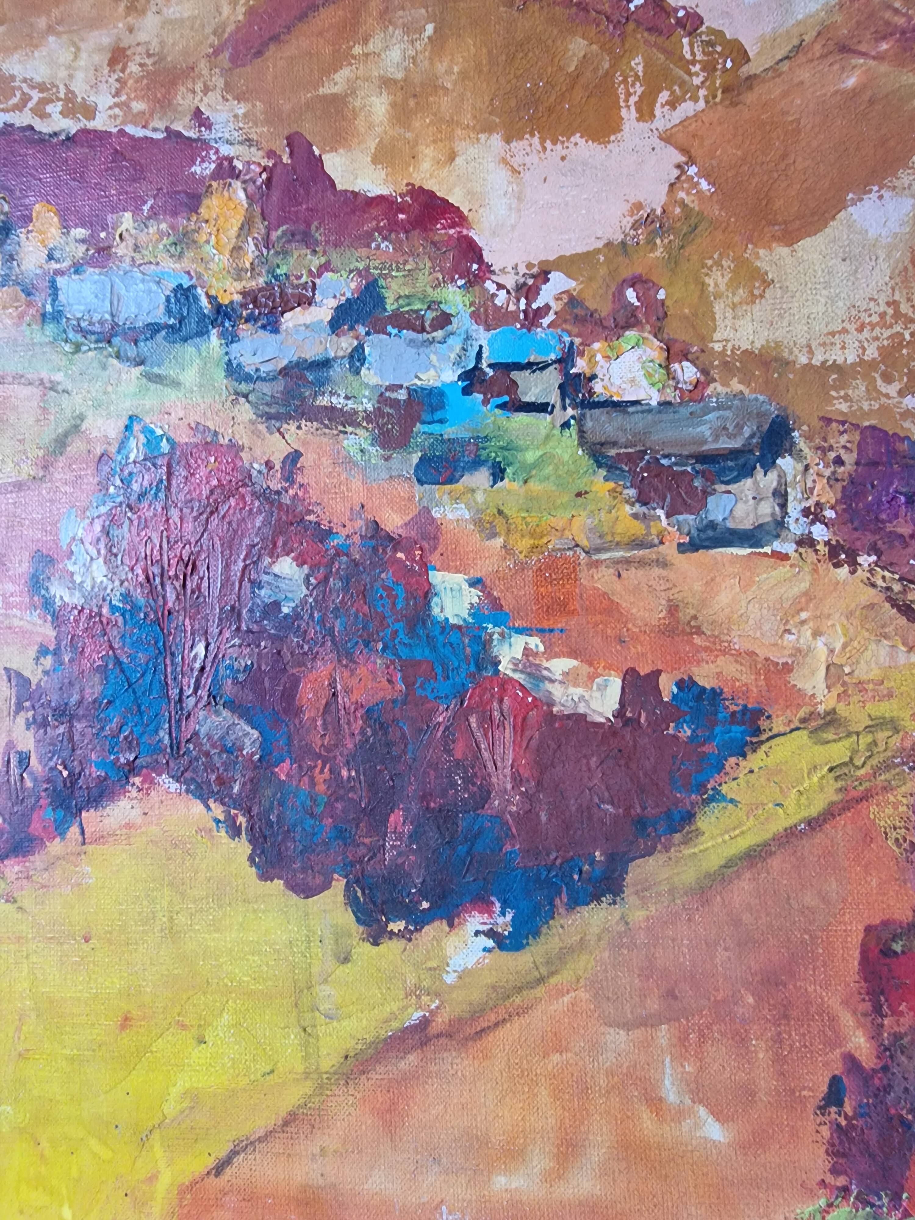 Landscape by André Bonnamour. Lyon School