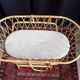 Vintage rattan crib – 1960s/70s