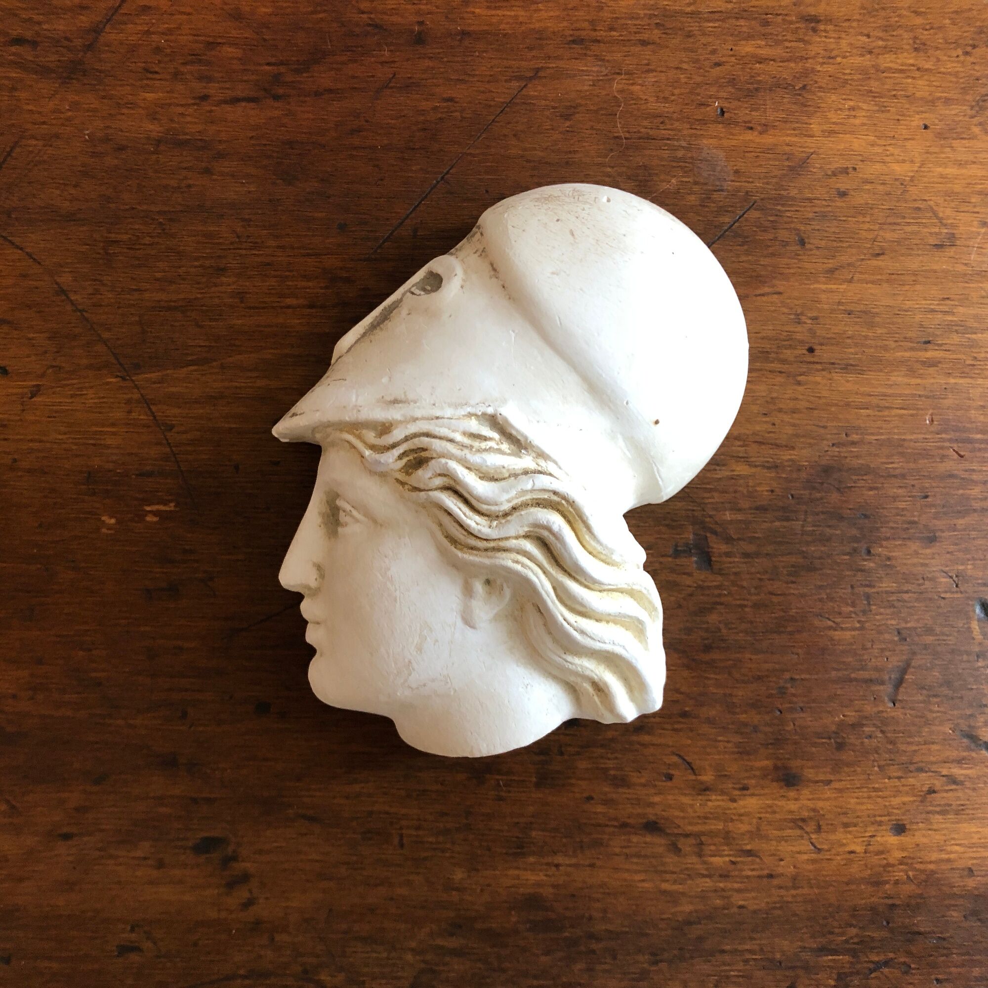 Set of 3 figurines Greek mythology in handmade stone from Greece