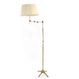 Telescopic bronze floor lamp
