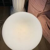 Large floor ball lamp