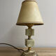 Table lamp - Alabaster cube foot