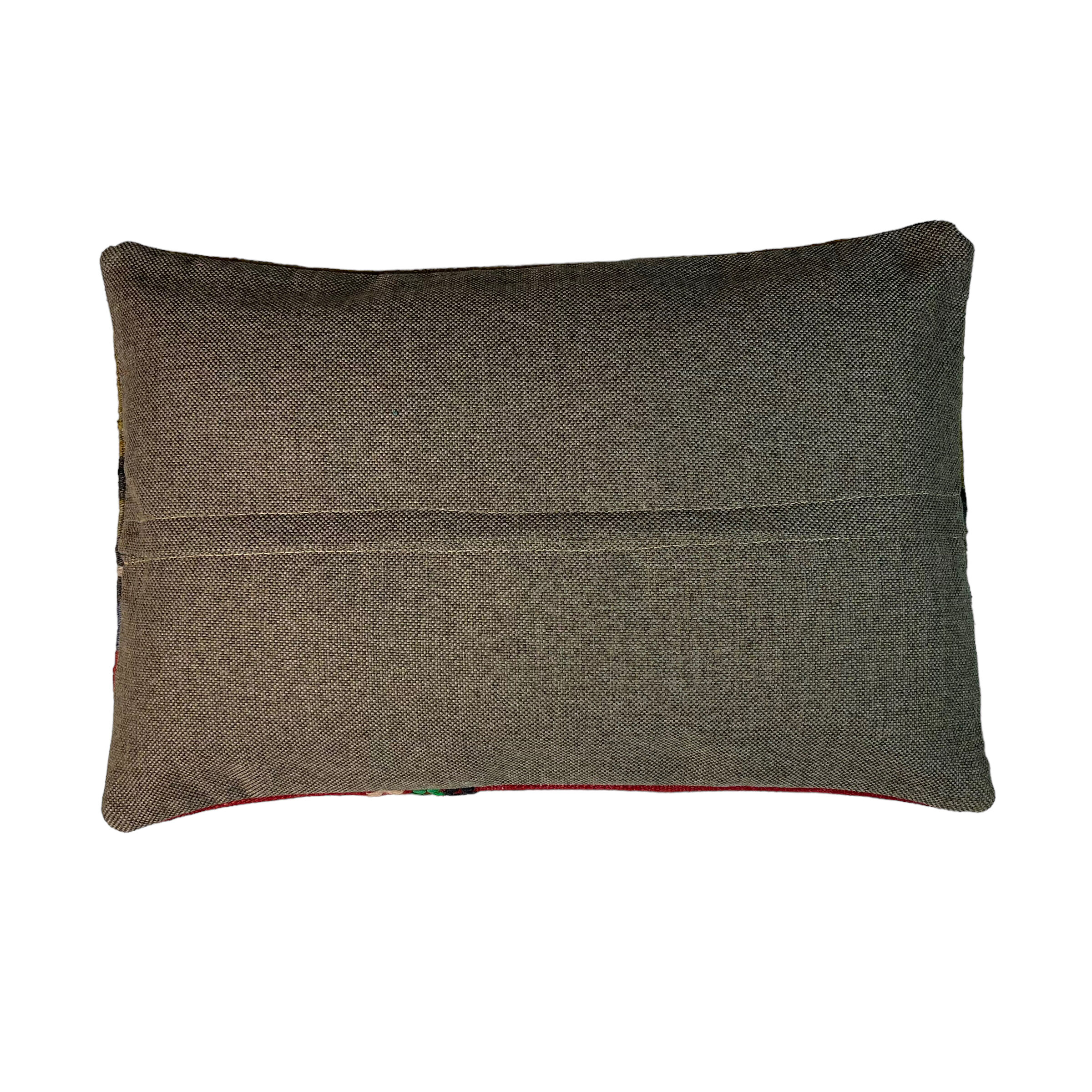 Vintage turkish handmade kilim cushion cover , 30 x 50 cm