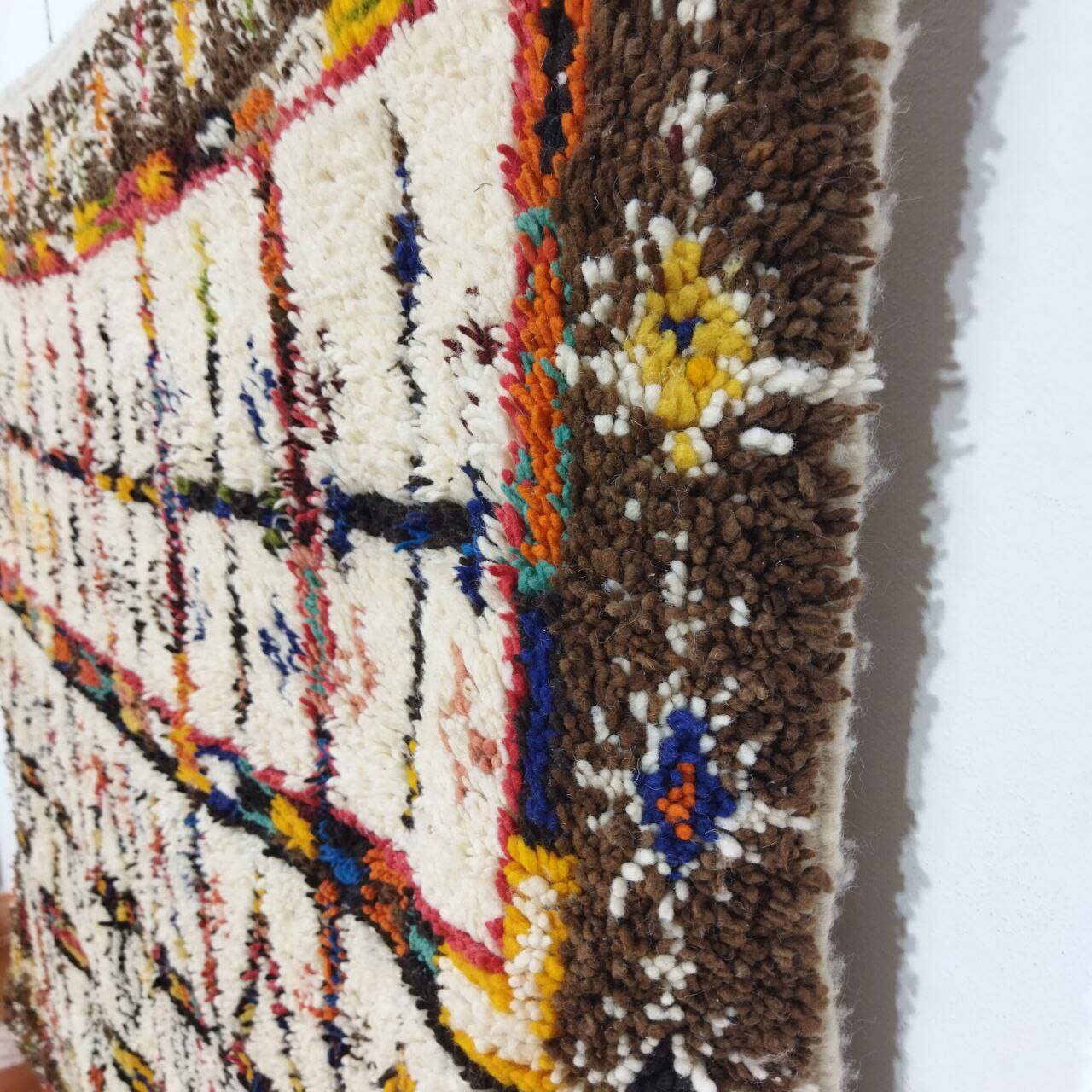 Handmade Moroccan Berber rug 230 X 167 CM