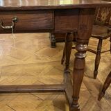 19th-century chestnut desk