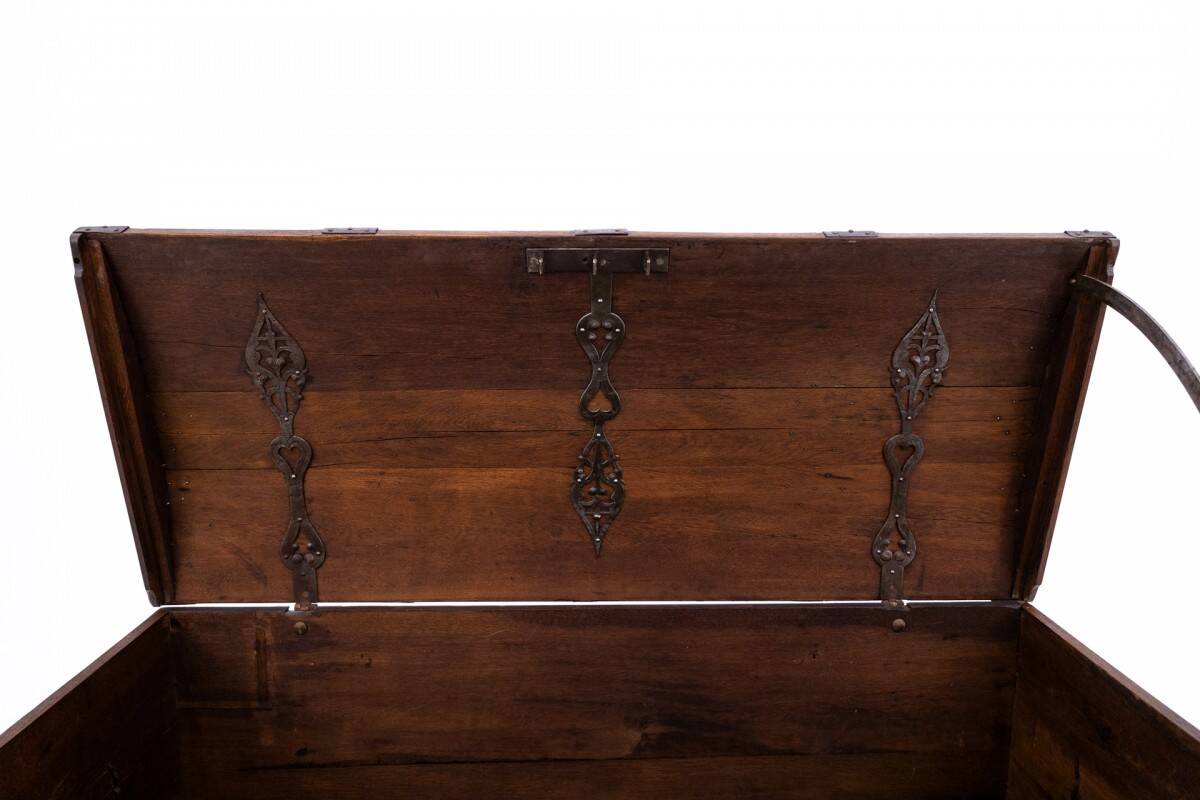 Large, antique chest, Western Europe, around 1870
