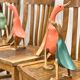 3 administration chairs in solid oak