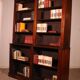 large open mahogany library - 18th century Georgian period