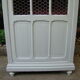 Bookcase old painted showcase