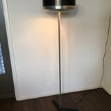 Black Chrome Floor Lamp from Hiemstra Evolux, 1960s