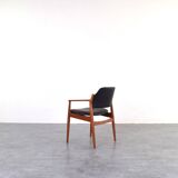 Mid-Century Danish Teak Chairs Model 62a by Arne Vodder for Sibast, 1960s.