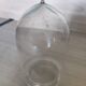Globe glass shell with nipple lamp gooseneck farmyard