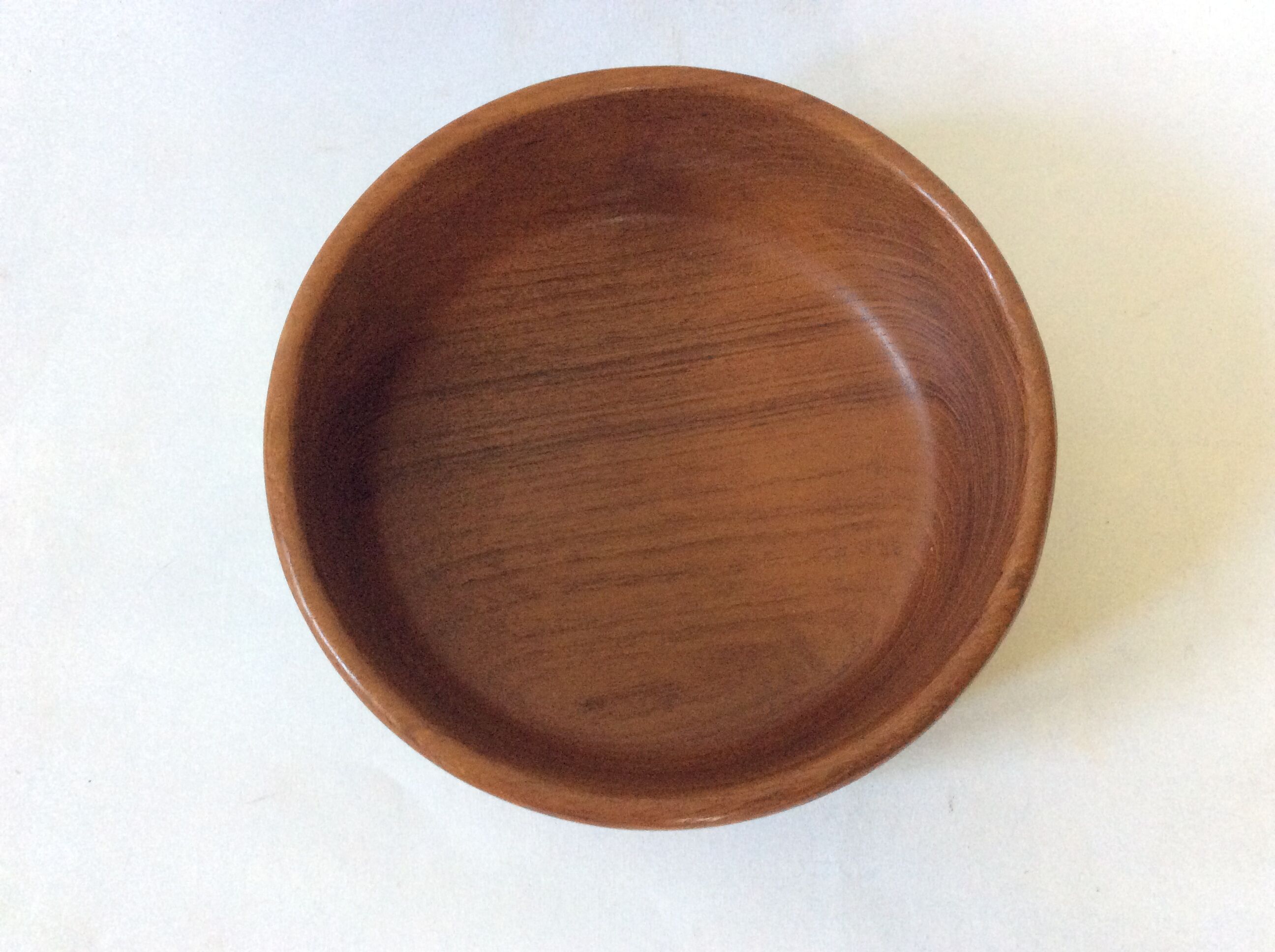 Scandinavian-style teak salad