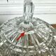 Former Portieux crystal sugar bowl