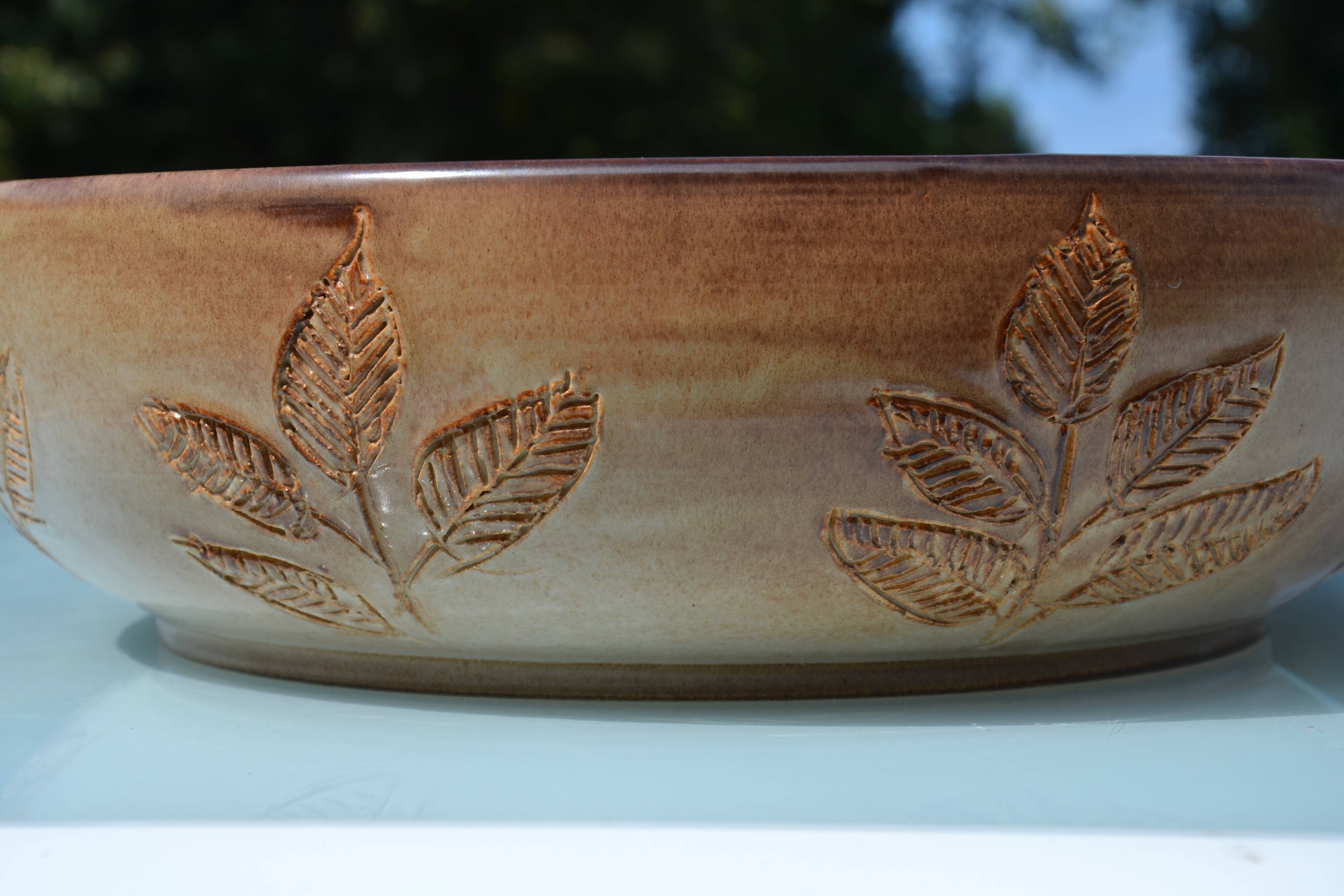 Large salad bowl/fruit bowl Michel and Denise Pointu