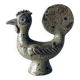 Sandstone rooster signed André Rozay, La Borne