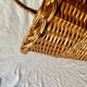 Vintage wicker basket