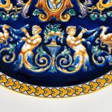 Plat en faïence de Gien modèle renaissance