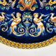 Gien earthen earthenware dish renaissance model