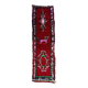 Red Boujad Moroccan rug - 337 x 93 cm