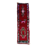 Red Boujad Moroccan rug - 337 x 93 cm