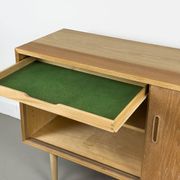 Danish Oak Sideboard by Carlo Jensen for Hundevad & Co., 1960s